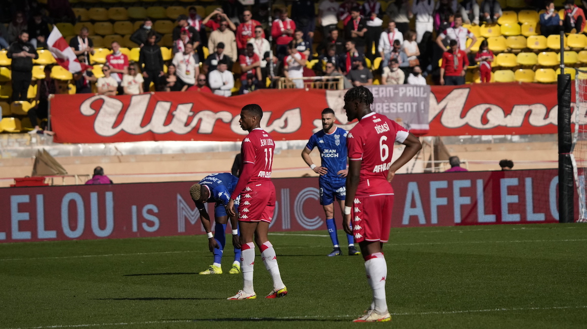 As Monaco Stumble Against Fc Lorient At The Stade Louis Ii