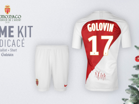 Gagnez votre maillot dédicacé de Golovin !