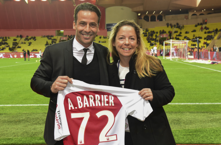 L’AS Monaco soutient Alexia Barrier et 4MYPLANET