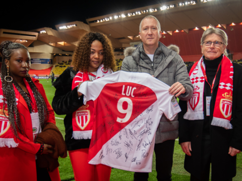 L’AS Monaco soutient Luc Duchesne de l’US Cap d’Ail