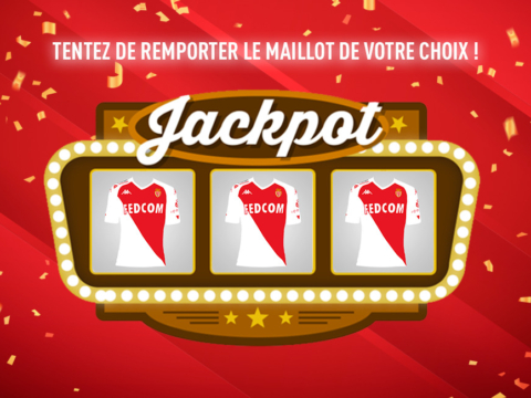 Un jackpot pour gagner le maillot de votre choix