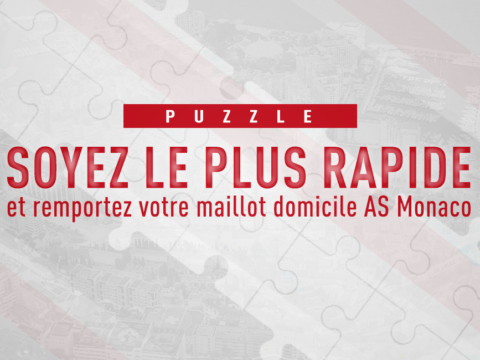 Un maillot à gagner en recomposant le puzzle du Stade Louis-II