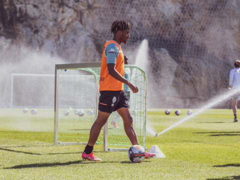 Gelson Martins de retour à l'entraînement collectif