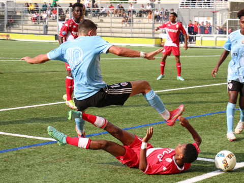 Les U17 corrigés à domicile par l'AC Ajaccio