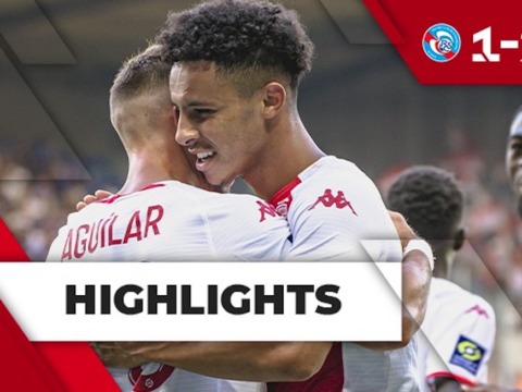 Highlights Ligue 1 - J1 : RC Strasbourg 1-2 AS Monaco