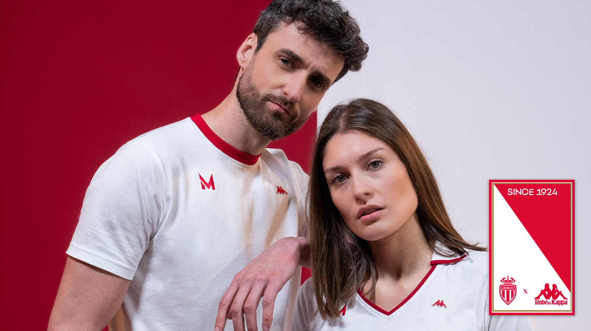 Discover the new Robe di Kappa collection in collaboration with AS Monaco!