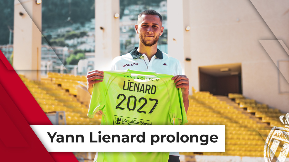 Yann Lienard prolonge son contrat à l&rsquo;AS Monaco