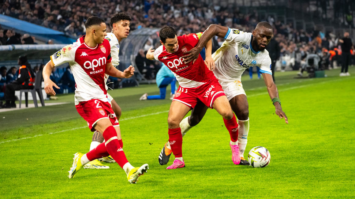 Revisit the big match between OM and AS Monaco in pictures