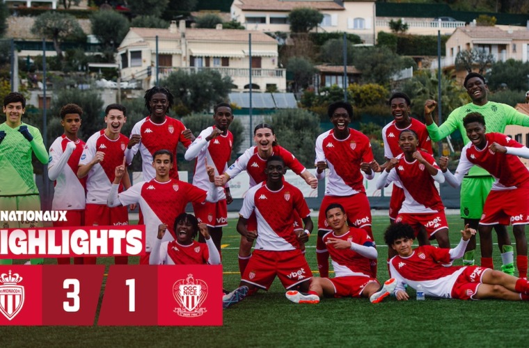 Highlights U17 – 20e journée : AS Monaco 3-1 OGC Nice