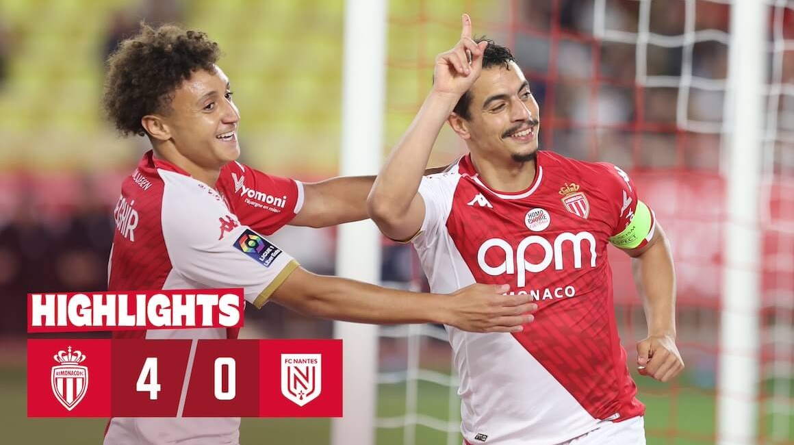 Ligue 1 Highlights &#8211; 34ª giornata: AS Monaco 4-0 FC Nantes