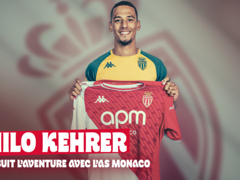 Thilo Kehrer poursuit l’aventure avec l’AS Monaco !