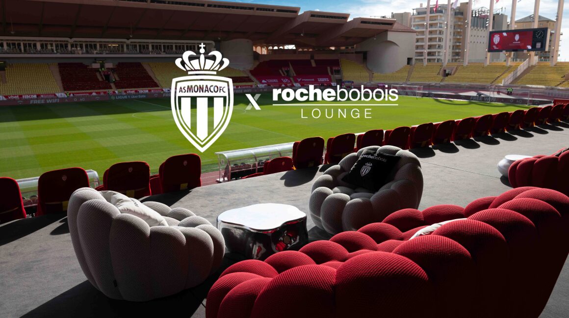L'AS Monaco et Roche Bobois prolongent leur partenariat jusqu'en 2025