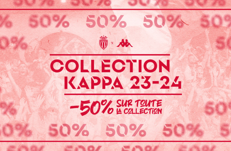 Profite de réductions jusqu'à -50% sur la collection Kappa 2023-2024 !