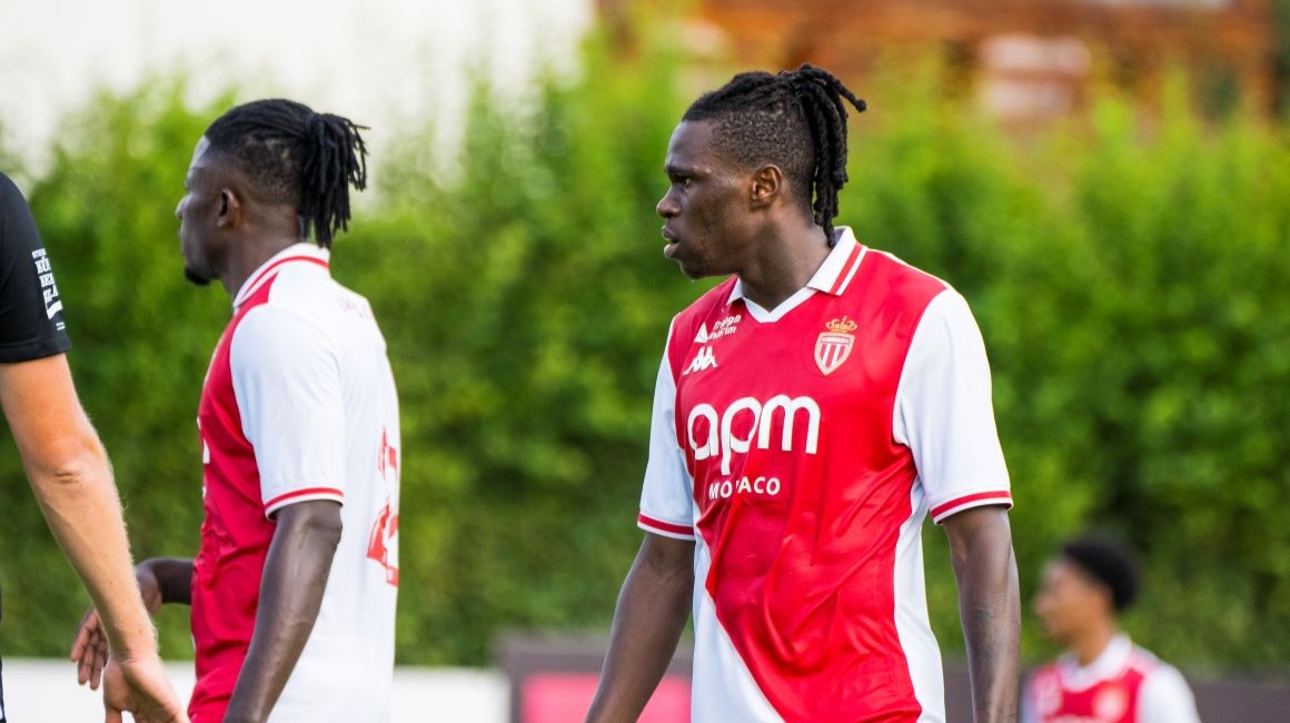 Le groupe de l’AS Monaco pour le match amical face au Feyenoord