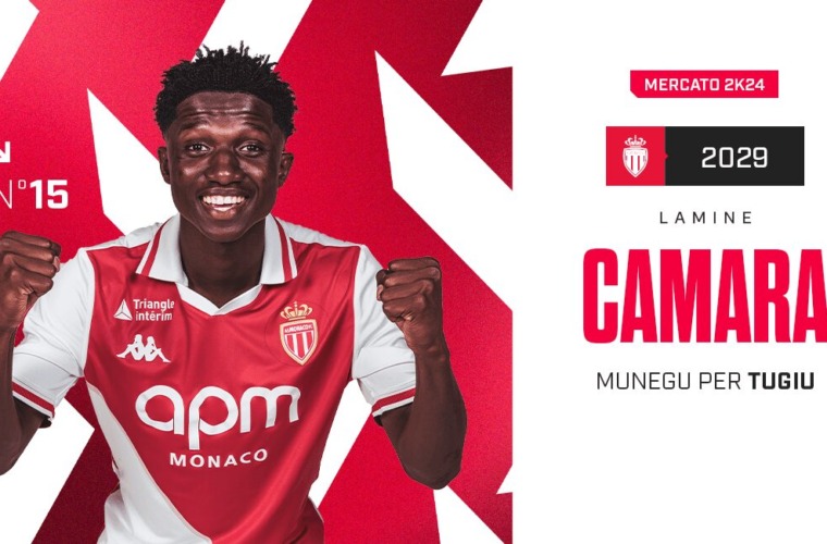 Lamine Camara diventa un giocatore monegasco!