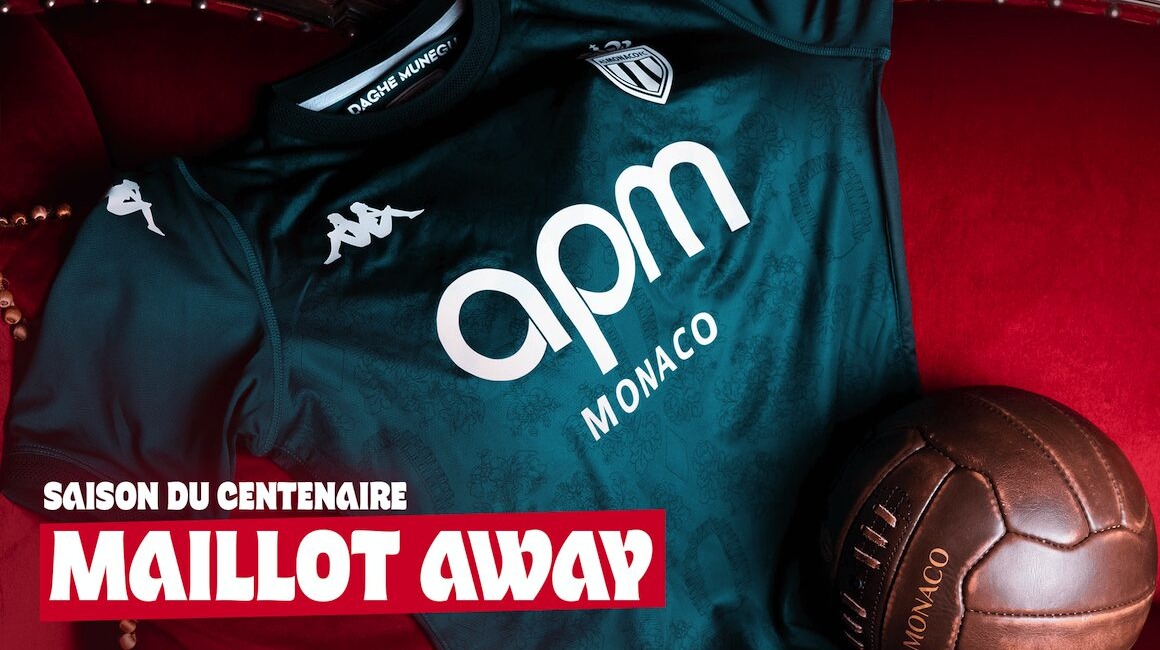 L&rsquo;AS Monaco dévoile son maillot Away pour la saison 2024-2025