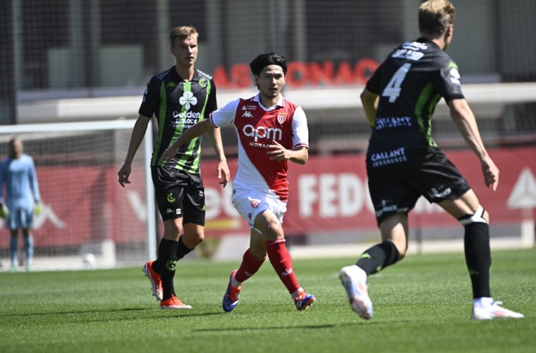 AS Monaco draw with Cercle Bruges in a lively match