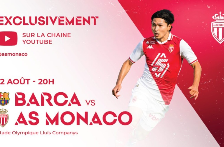 L’affiche contre le FC Barcelone à suivre en live sur Youtube !