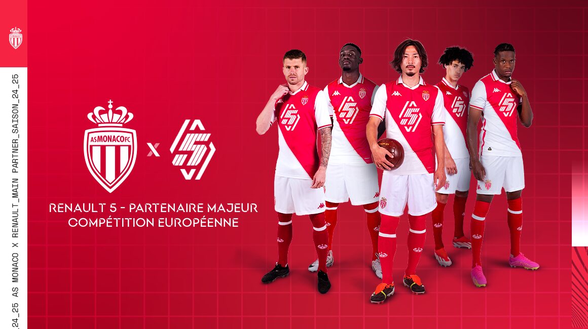 Renault nouveau partenaire majeur de l'AS Monaco en Ligue des Champions