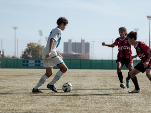 Les U17 s'offrent le Derby face à Nice en préparation