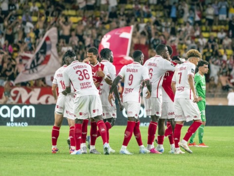 Le groupe de l’AS Monaco pour défier l’Olympique Lyonnais