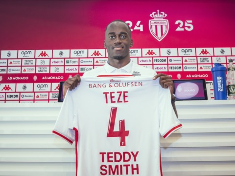 Jordan Teze : "L'AS Monaco est une grande équipe avec de l'ambition"