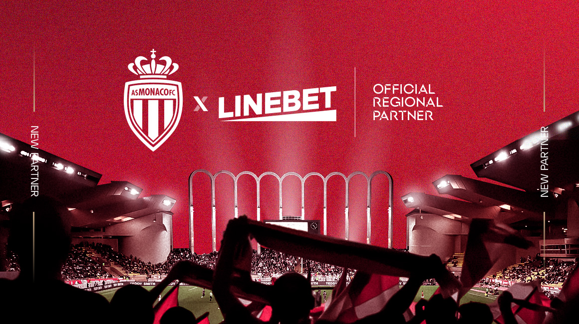 Linebet new official sports betting partner of AS Monaco in Sub-Saharan Africa and MENA