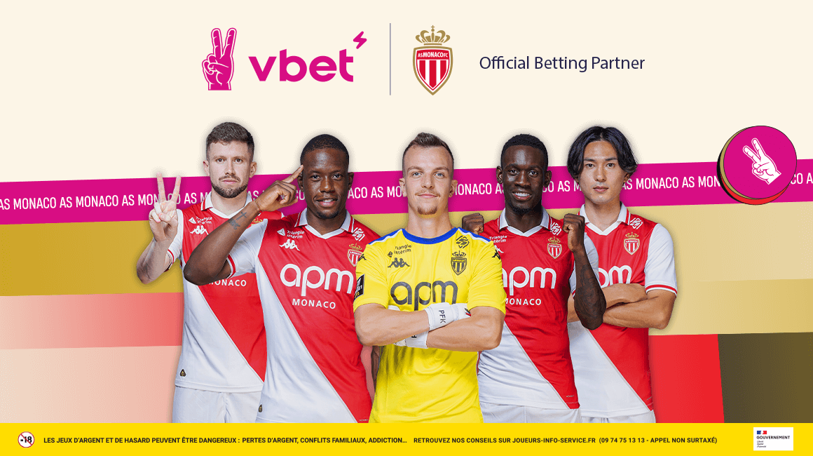 AS Monaco X VBET : Crafting a Distinctive Partnership for Success!