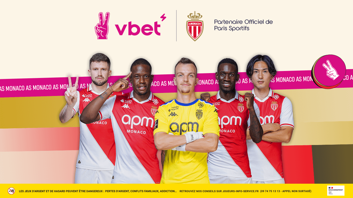 AS Monaco X VBET : Un partenariat singulier pour le succès