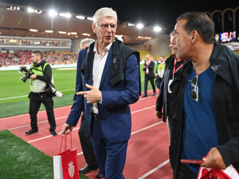 Le tour d'honneur des Légendes pour le match du Centenaire de l'AS Monaco