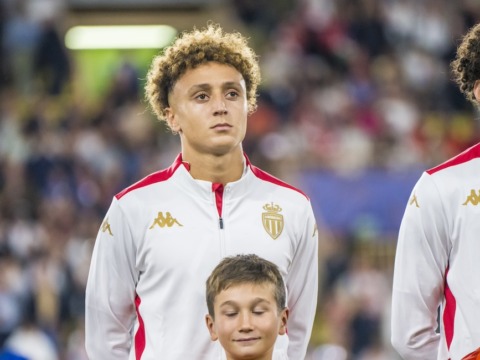 Le groupe de l’AS Monaco pour le match du Centenaire VS Montpellier