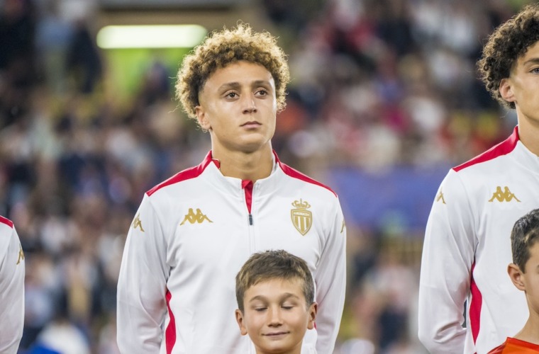 Le groupe de l’AS Monaco pour le match du Centenaire VS Montpellier