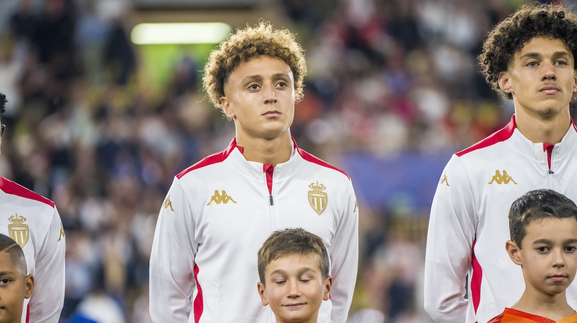 Le groupe de l’AS Monaco pour le match du Centenaire VS Montpellier