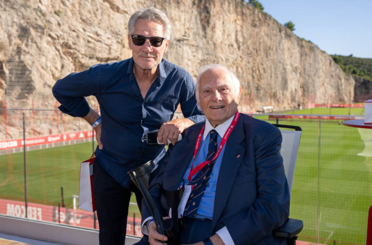 Les images du cocktail des Légendes de l'AS Monaco au Centre de Performance