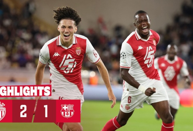 Highlights Ligue des Champions &#8211; 1ère journée : AS Monaco 2-1 FC Barcelone