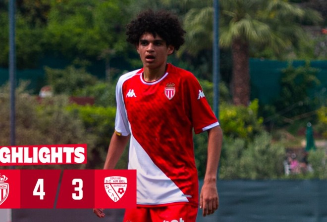 Highlights U17 &#8211; 2eme journée : AS Monaco 4-3 Air Bel