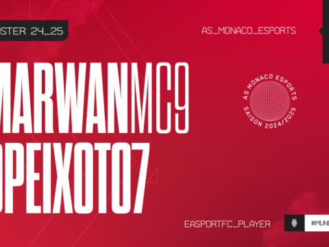 DPeixoto7 et MarwanMC9 rejoignent l’AS Monaco Esports