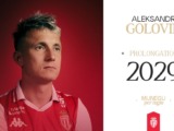 Aleksandr Golovin, Rouge et Blanc jusqu’en 2029 !