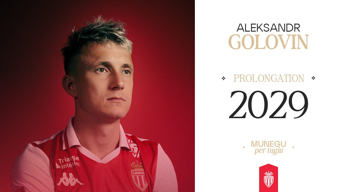 Aleksandr Golovin, Rouge et Blanc jusqu’en 2029 !