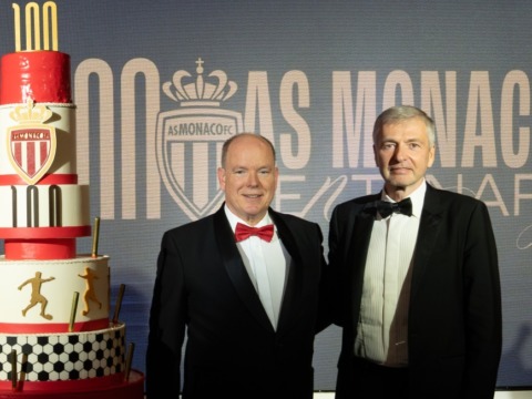 Centenaire : le diner de gala en présence de S.A.S. le Prince Albert II de Monaco et le Président Rybolovlev