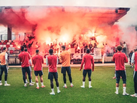 Les UM94 derrière les Rouge & Blanc à la veille du derby