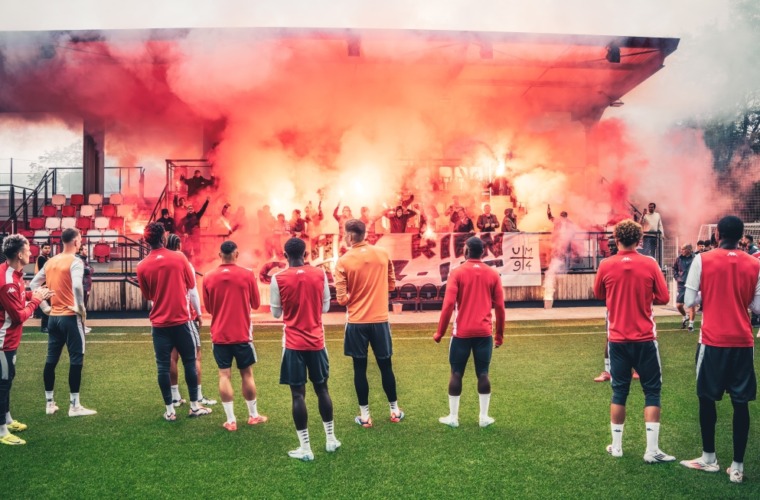 Les UM94 derrière les Rouge & Blanc à la veille du derby