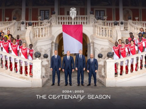 AS Monaco presents the official photo of the 2024-2025 season