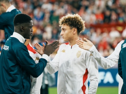 Eliesse Ben Seghir avec les Lions de l’Atlas pour les qualifs’ de la CAN