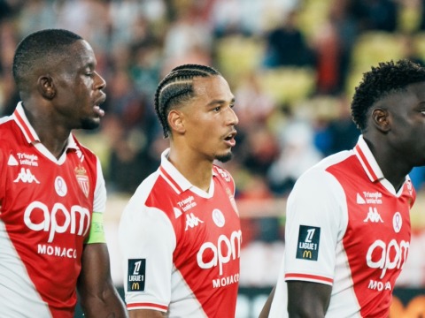 Le groupe de l’AS Monaco pour le Derby face aux Aiglons