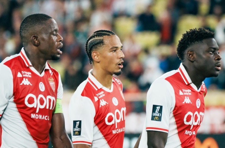 Le groupe de l’AS Monaco pour le Derby face aux Aiglons