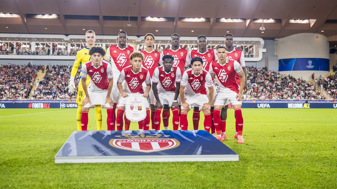 Le groupe de l’AS Monaco pour le voyage à Zagreb