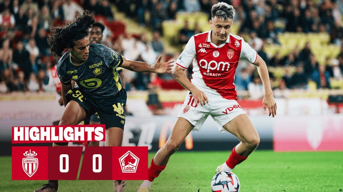 Highlights &#8211; Ligue 1, ottavo turno: AS Monaco 0-0 Lille