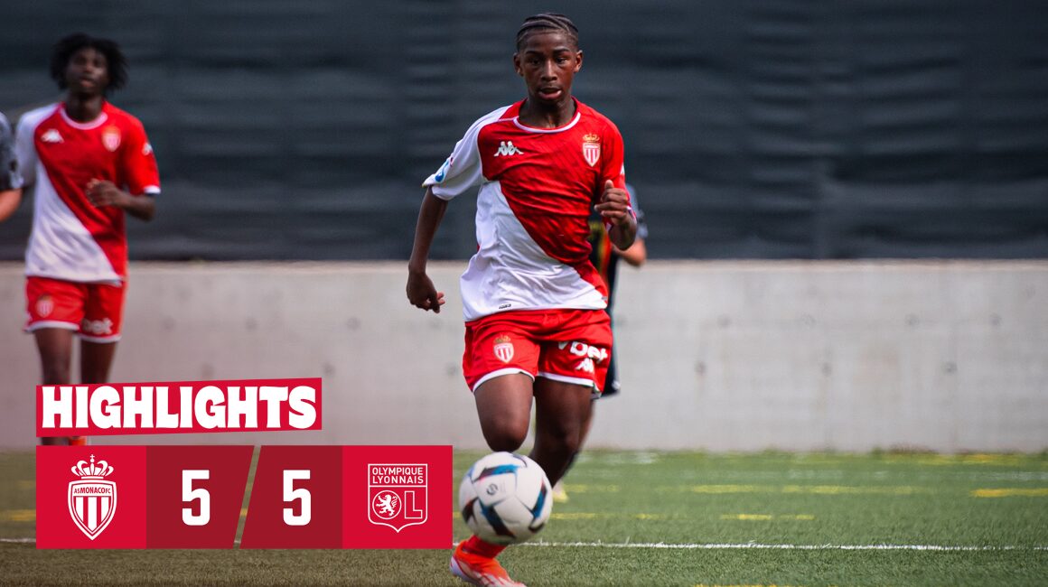 Highlights U17 &#8211; 9eme journée : AS Monaco 5-5 Olympique Lyonnais