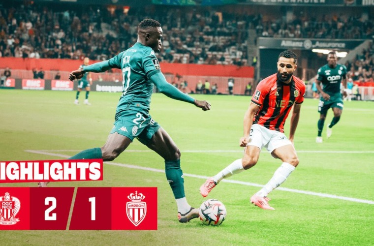 Highlights - Ligue 1, 9e journée : OGC Nice 2-1 AS Monaco